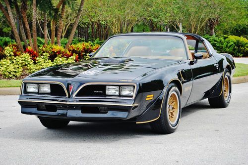 1 family owned 1978 pontiac trans am t-tops 6.6 liter 4 speed original sweet p.s