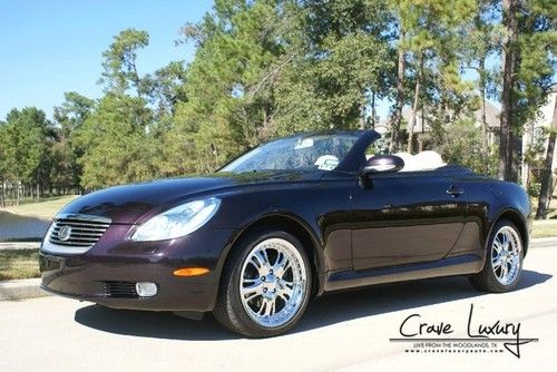 Lexus sc 430 loaded rare colors call today