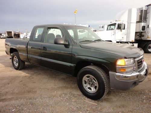 2003 gmc 1500 4x4 extended cab,v8,ac  pick up truck #77595