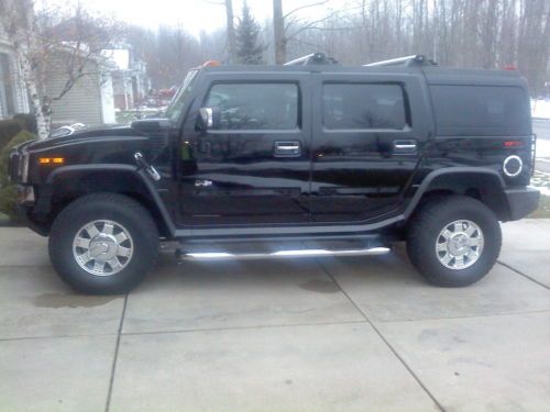 2003 black hummer h2 4x4 64000 miles!!! must see beautiful looking truck
