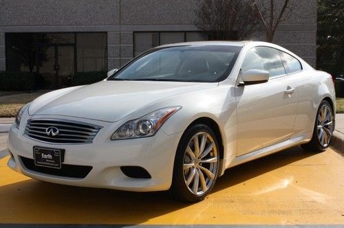 2008 infiniti g37s coupe, sport, 6 sp, 1 owner, spotless!