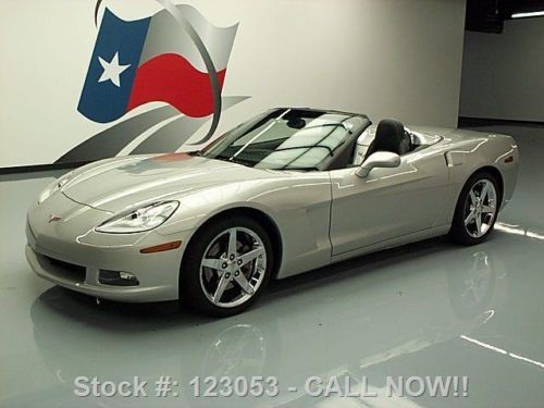 2006 chevy corvette 3lt convertible nav hud 16k miles texas direct auto