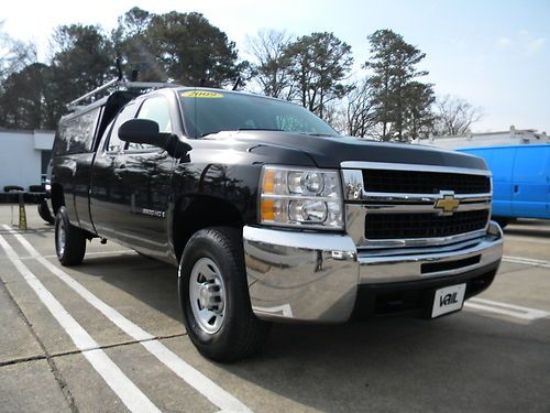 2009 chevrolet 3500hd ext cab pick up w/ service cap in virginia