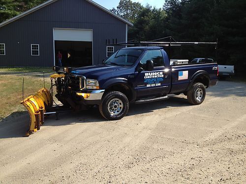 2002 ford f-350  4x4 7.3 power stroke with plow