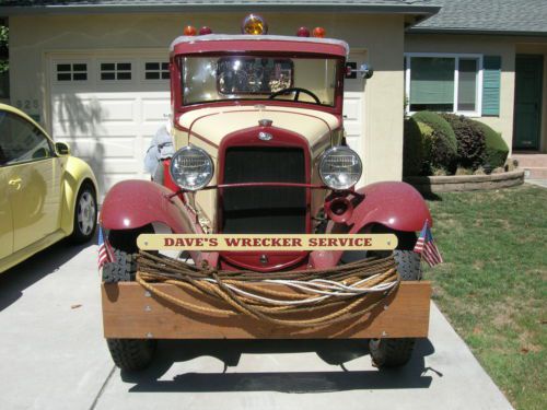 1931 model aa tow truck