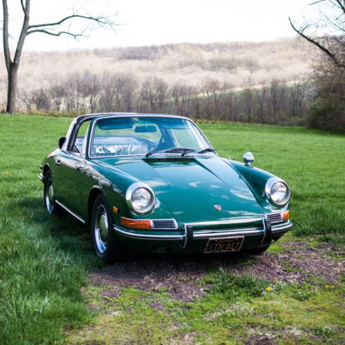 1968 porsche 912 soft window targa- rare 4 owners from new