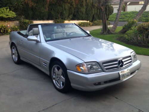 2001 mercedes sl500 w/ sports package amg bose not 911 carrera cabriolet db7 xk8