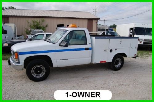 1998 chevy 2500 3/4 ton utility service truck 350 v8 1-owner pickup