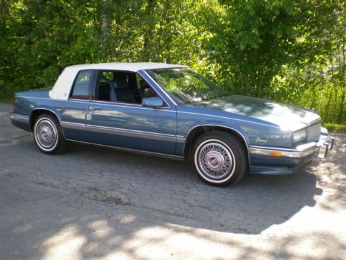 1990 cadillac eldorado base coupe 2-door 4.5l only 50,000 miles!