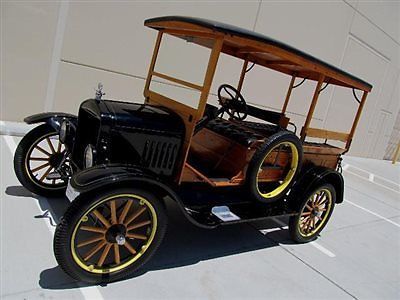 1924 ford model t depot hack restored stunning woodwork california t no reserve