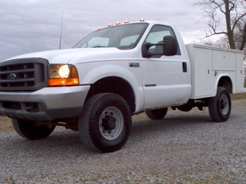 2001 ford f-350 super duty utility  xl 7.3l powerstroke 41,000 actual miles
