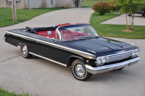 1962 chevrolet impala ss convertible 409 4 speed