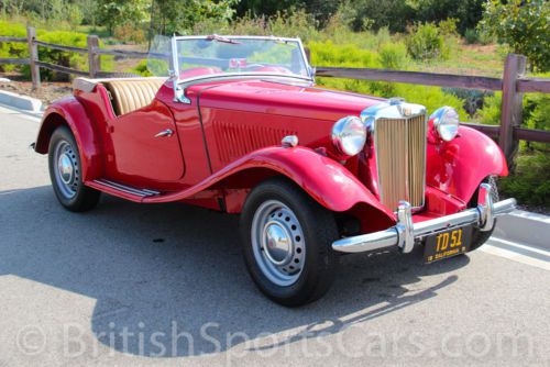 1951 mg td fully restored concours quality restoration california car