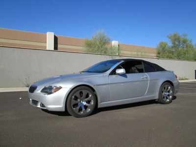 2007 silver v8 automatic leather navigation miles:56k convertible