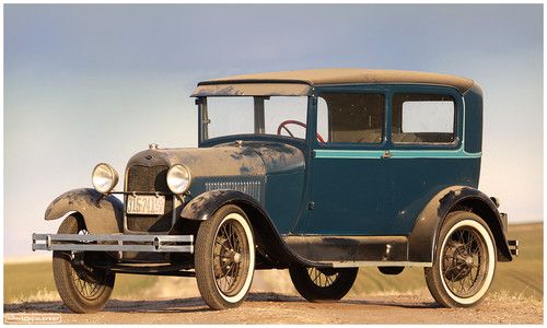 1928 model a ford tudor sedan barn find