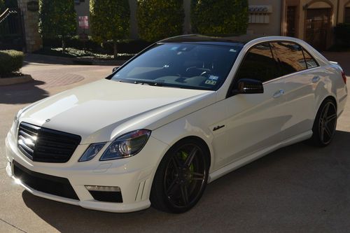 2010 mercedes e63 amg only 11k miles!!  mint and flawless!!   **must see**