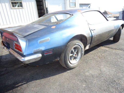 1973 pontiac firebird/trans am clone project  with formula hood a/c car !!!!