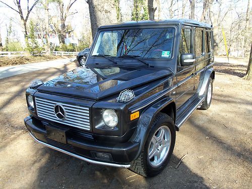 2003 mercedes-benz g55 amg base sport utility 4-door 5. low miles, extra clean !