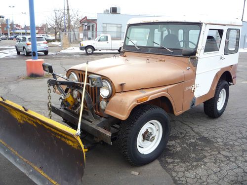 1973 jeep cj5 with snow plow- starts and runs great