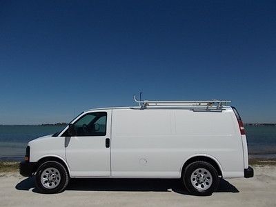 09 chev express 3500 cargo - one owner florida van - above avg auto check
