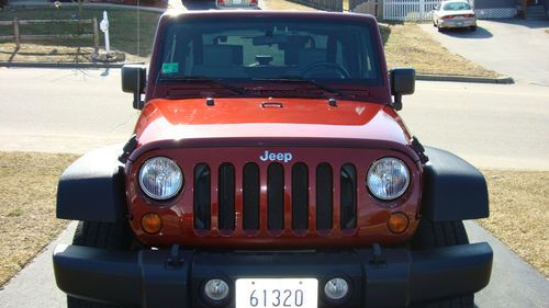 2009 jeep wrangler x sport utility 2-door 3.8l
