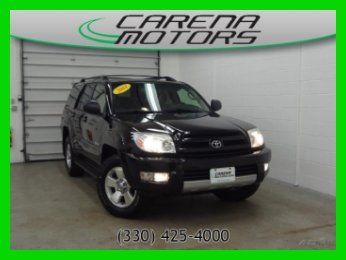 2004 toyota used 4runner sr5 black 4x4 with rare third row seat free carfax