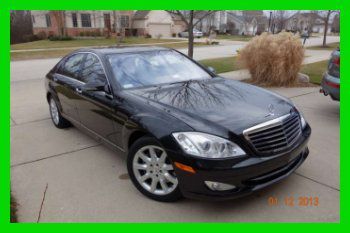 2007 sclass 7-speed sedan premium kit lcd low miles one owner navigation leather