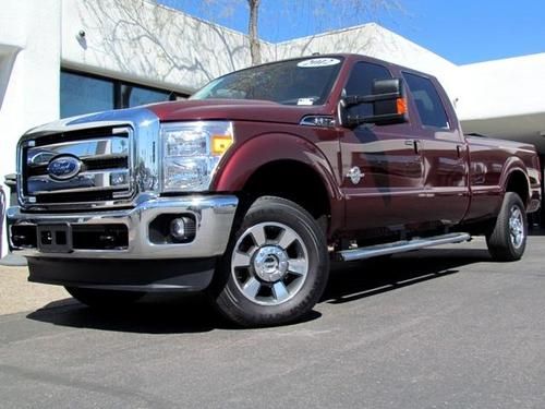 2012 ford super duty f-250 lariat 4wd crew cab long bed