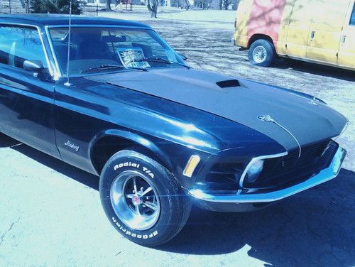1970 ford mustang coupe 289/ c4/ disc brakes/ flowmasters/ resto started