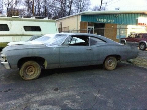 1967 chevrolet impalas fastback project cars!!