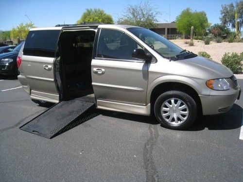 2003 chrysler town and country lx wheelchair handicap wheel chair rollx mobility