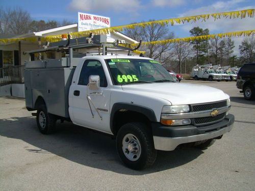2001 chevy 2500 series former at&amp;t truck low miles!!!!