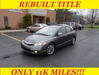 2009 honda civic ex only 11k miles, very clean, manual transmission great on gas