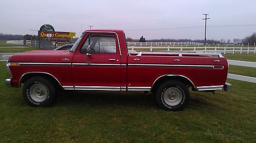 1979 ford f-100 custom cab &amp; chassis 2-door 5.0l