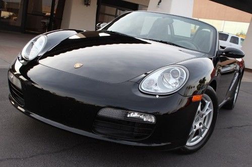 2006 porsche boxter roadster. manual trans. blk/blk. red gages. gorgeous in/out.