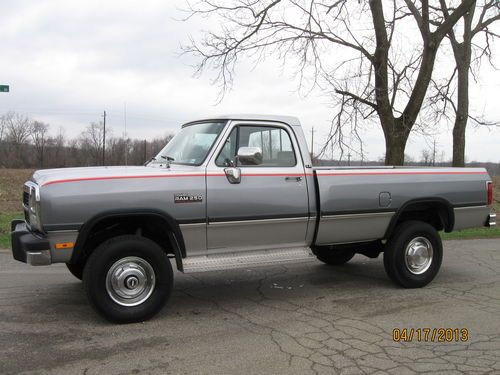 1993 dodge cummins diesel 4x4 incredible condition no rust one of the best