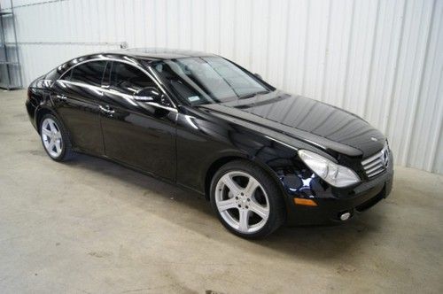 2007 mercedes-benz cls550 sunroof automatic blk on blk