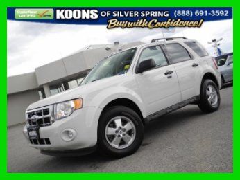2011 ford escape xlt 4wd-certified pre-owned! 1 owner! sirius radio! gas saver!!