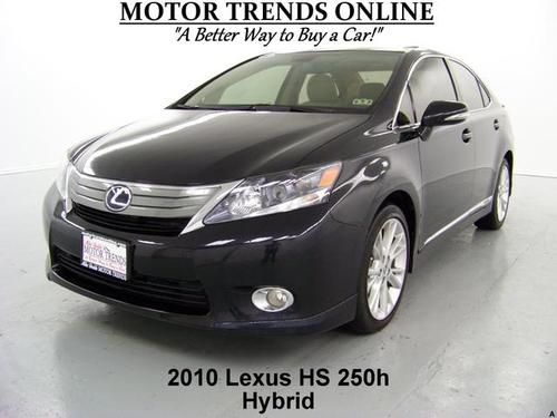 Premium roof leather htd ac seats upgraded 18 inch wheels 2010 lexus hs250 29k