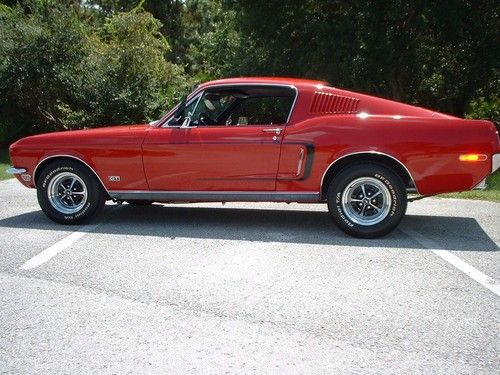 Mustang fastback 1968 classic