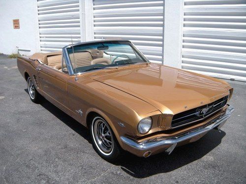 1965 ford mustang convertible automatic restored
