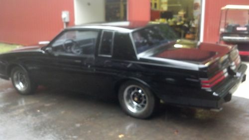 1987 buick gran national,  original, black in good condition