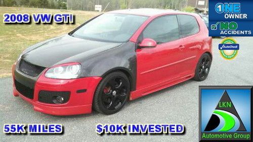 2008 volkswagen gti, over $10k invested, full of carbon fiber and engine work!!