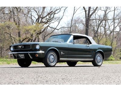 Super nice restored 66 mustang convertible correct colors 3-speed wire wheels