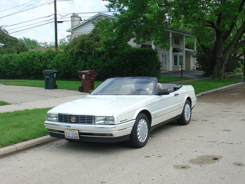 1993 cadillac allante convertible low miles one owner