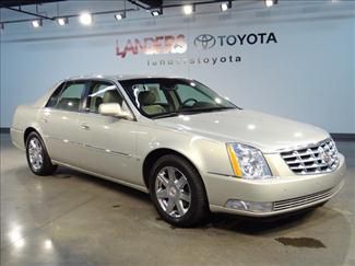 2007 cadillac dts leather alloy wheels low miles clean carfax