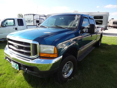 2001 ford f350 lariat 7.3 powerstroke diesel 4x4 leather clean interior