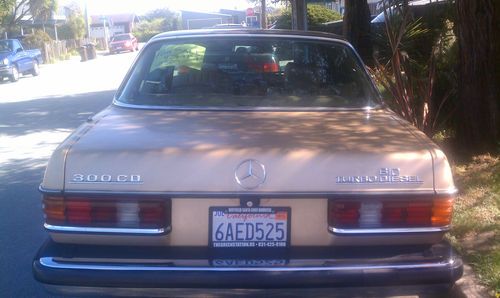 Mercedes benz cd300 turbo bio-diesel 1985 low miles