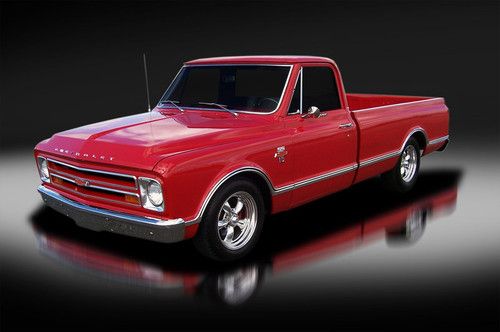 1967 chevrolet c-10 custom pickup. rotisserie resto. show quality! must see! wow