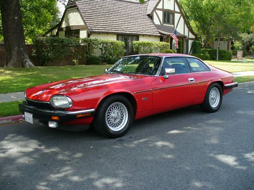 Stunning california rust free  jaguar xjs coupe  bright red 61,000 original mile